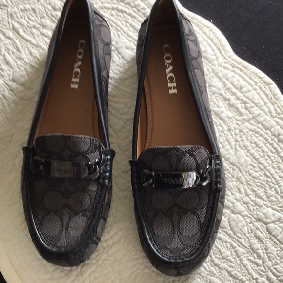Coach Shoes - Mona Driver In Signature Jacquard